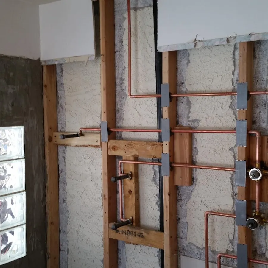 Copper pipe installation for Burst Pipe Repair in Fontana