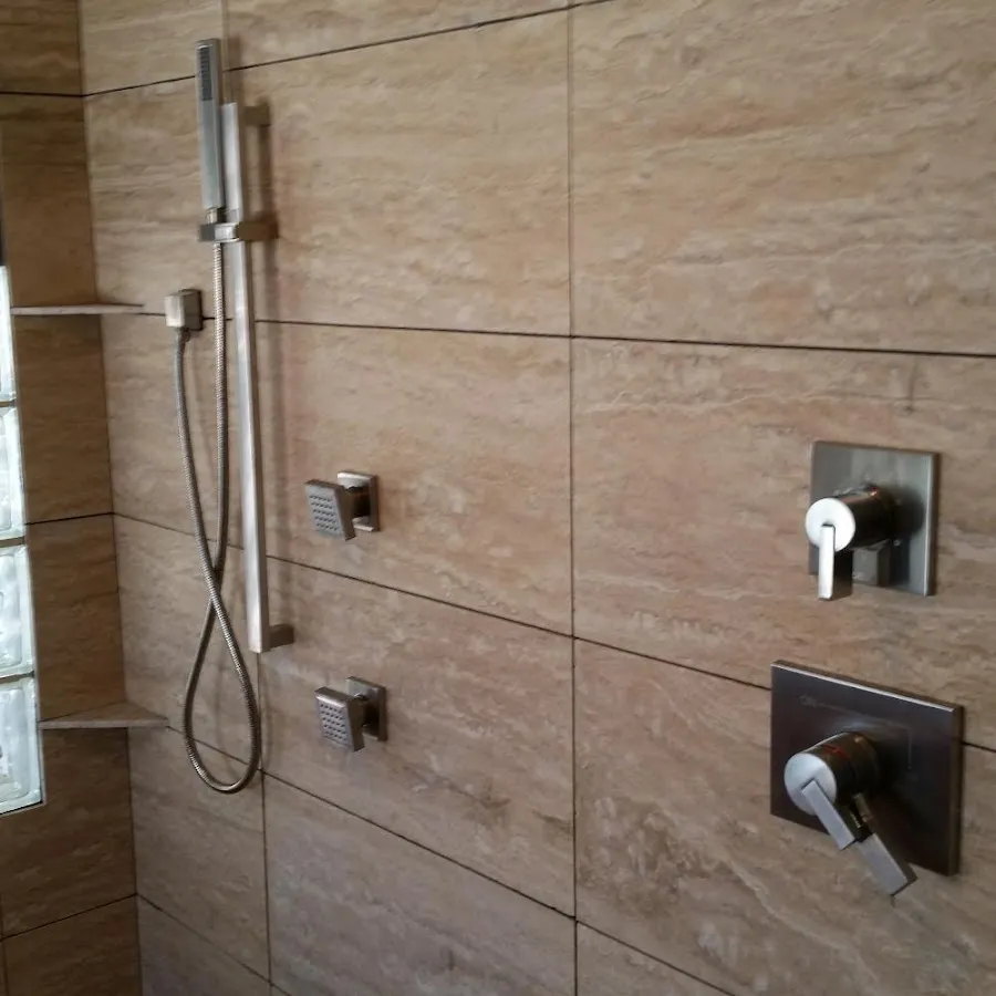 Shower fixture installation for Water Heater Replacement in Fontana